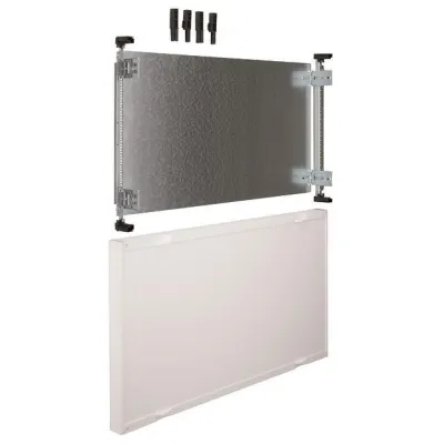 Hager Baustein universN UD33C1 | Verteilerbaugruppe | 450x750mm | mit Montageplatte | Abdeckung | Einbautiefe 125mm