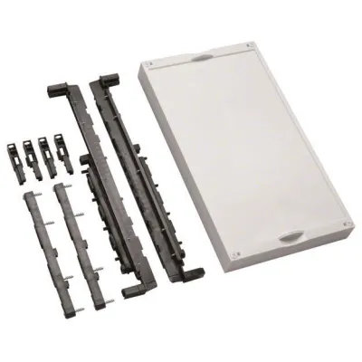 Hager Baustein universN UE31E0A | 4-polig | 60mm Sammelschienensystem | 450x250x110mm | mit Abdeckung