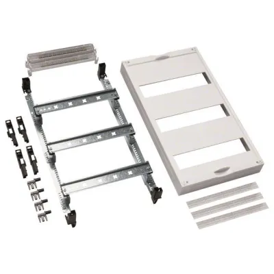 Hager universN UD31B4 Verteiler | 450x250mm | 3x12PLE | Reiheneinbaugeräte | PE/N-Klemme | weiß