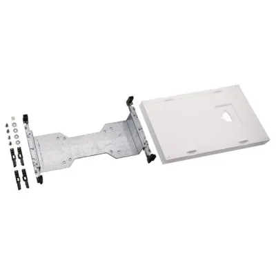 Hager Baustein UK22U1 universN | Verteilerbaugruppe für Umschalter 125A-400A | 300x500mm | manuell | reinweiß