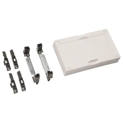 Hager Baustein universN UD11F1 | Leerbaustein Reservefeld | 150x250x110mm | grau | Platzreserve Schaltschrank