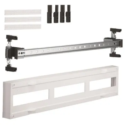 Hager Baustein universN UD13B1 | Verteilerbaugruppe für Reiheneinbaugeräte | 150x750x125mm | 3x12PLE | waagerecht