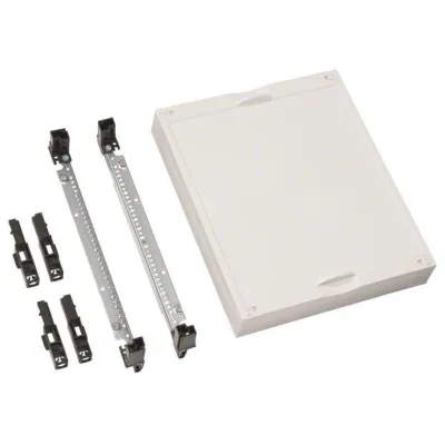 Hager Verteilerbaustein UD21F1 | Reservefeld leer | 300x250x110 mm | geschlossene Abdeckung | grau