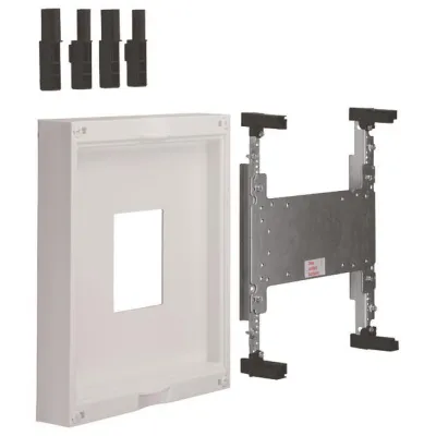 Hager Baustein universN UK21S1 | Lasttrennschalter geeignet | 300x250x125mm | 12 TE | IP20 | Kunststoff | Reinweiß