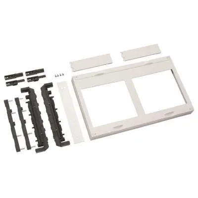 Hager Baustein universN UE22E4B | NH00 Verteilerbaugruppe | 300x500mm | für 4 Trenner | Sammelschienensystem 60mm