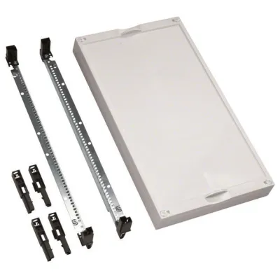 Hager Baustein universN UD31F1 | Reservefeld Verteiler | 450x250mm | geschlossen | grau