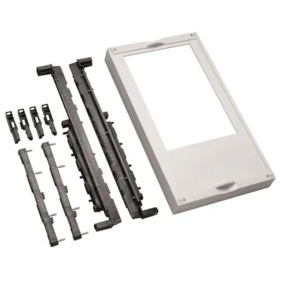 Hager Baustein universN UE31E1B | NH1 Trenner | Sammelschienensystem 60mm | 450x250mm | DIN EN 61439 | Weiß