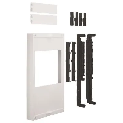 Hager Baustein universN UE31E2B | NH00 | Verteilerbaugruppe | 450x250mm | Schienensystem | Abdeckung | 160A 4-polig