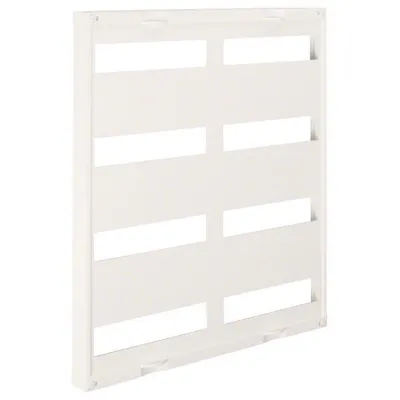 Hager Berührungsschutzabdeckung US42A2 | Abdeckung Verteilerfeld | universN | 600x500mm | Kunststoff | 8x12PLE