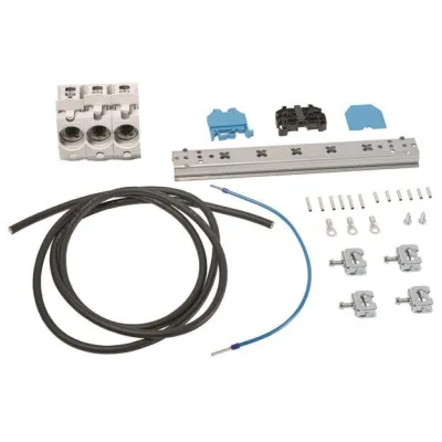 Hager Vorsicherung KIT ZY51T1 | Sekundärkreis Wandler | 4-polig | für 1-stöckige Tragplatte | Komplettset