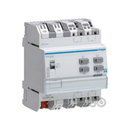 Bild: Hager Binäreingang KNX,4fach,230V TXA304