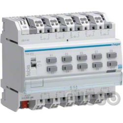 Hager Binäreingang KNX TXA310 10fach 230V Hager Binäreingang KNX TXA310 10fach 2