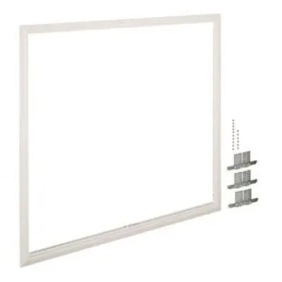 Hager Blendrahmen FZ34B | universZ 4-feldrig | für Schrankgröße 1100x1050 mm | Stahl pulverbeschichtet | RAL9010