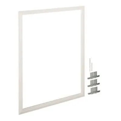 Hager Blendrahmen FZ33B | universZ 3-fach | Blendrahmen 1100x800mm | Stahl pulverbeschichtet RAL9010 Weiß