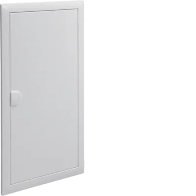 Hager Blendrahmen VZ103WN Volta 3-reihig mit Tür | Stahl | pulverbeschichtet | IP30 | 348x630,5x36 mm | weiß