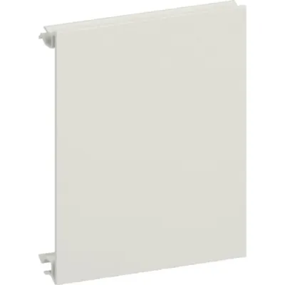 HAGER Brüstungskanal-Oberteil BR12029016 | PVC Kanalabdeckung | 120x2000mm | weiß RAL9016 | glatt | aufrastbar