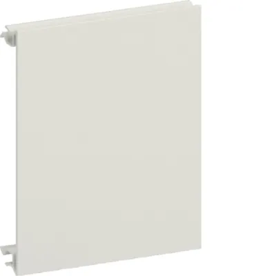 HAGER Brüstungskanal-Oberteil BR12029016 | PVC Kanalabdeckung | 120x2000mm | weiß RAL9016 | glatt | aufrastbar
