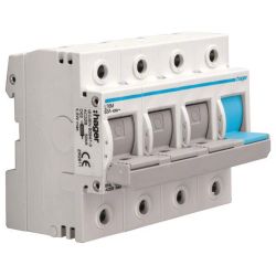 Hager D02 Lasttrennschalter L76M 4polig 3Ph+N 63A Hager D02 Lasttrennschalter L7