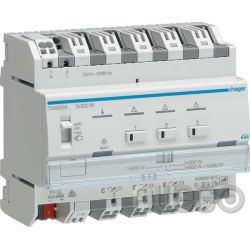 Hager Dimmer KNX easy, 3 x 300W TXA663A