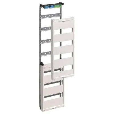 Hager Einbausatz UW71U | Feldverteiler UP | 7-reihig | 1050x250x105mm | Hutschienen | 125A | Stahlblech