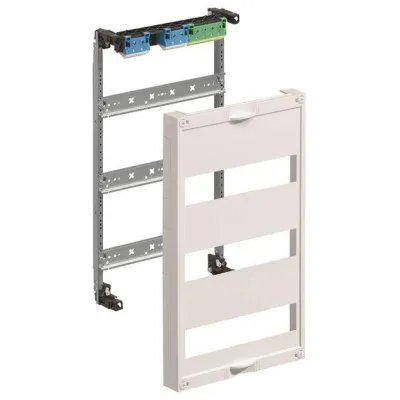 HAGER Feldverteiler UP UW31U | 3-reihig | 3x12TE | Unterputz | 450x250x105mm | weiß | Stahlblech