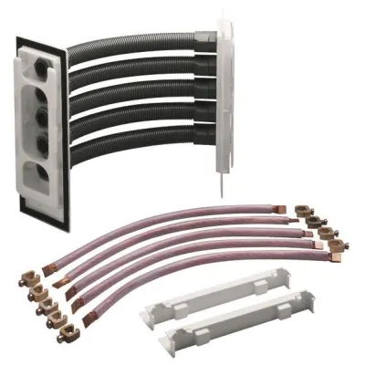 Hager Sammelschienen-Eckverbinder ZM75S | 5-polig | Schrank/Schrank | 35mm² | CU 12x5mm | universalZ | Kupfer