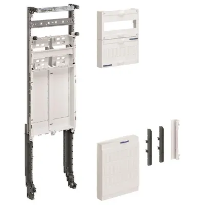 Hager Einbausatz eHZ ZU21ME | Komplettfeld 1-feldig | Höhe 900mm | für Sammelschienen | 1Z