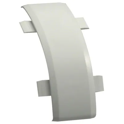 Hager Kupplung EK4004079016 | Übergangsstück für Eckkanal EK 40x40mm | Kunststoff | IP40 IK07 | RAL 9016 Weiß