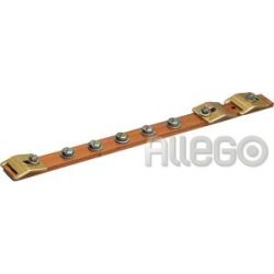Hager Erdungsschiene,Univers CU 20x5mm,1-feld UZ010