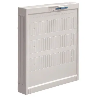 Hager Abdeckung Verteilerfeld ZU79A | univers Z | 300x250mm | geschlossen | Kunststoff | weiß | Ersatzabdeckung