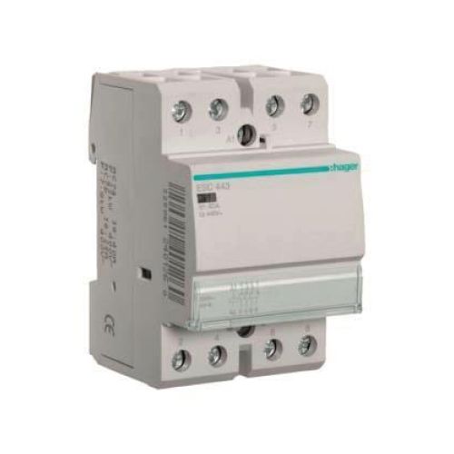 Bild: HAGER ESC443 Schütze,40A,3S+1Ö,230V