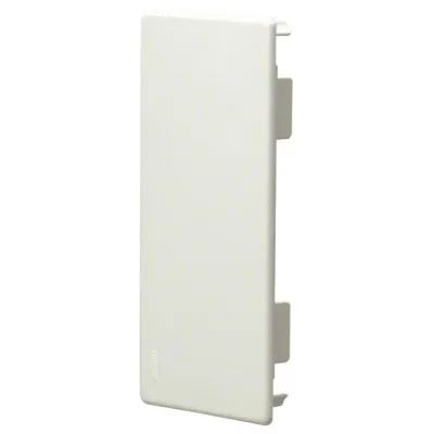 HAGER Endstück FB6013069016 | Endstück Leitungsführungskanal | 130x61mm | Halogenfrei | Kunststoff | IP30 | weiß RAL9016