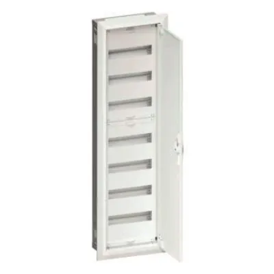 Hager Feldverteiler UP FWU71S 84PLE IP30 SKII | Unterputz Verteilerkasten | 7x12 Reihen | 1107x315x112 mm