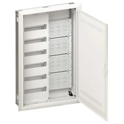 Hager Feldverteiler UP FWU62K3 | Multimediaverteiler 72PLE | IP30 SKII | 957x565x112mm | Unterputz | weiß