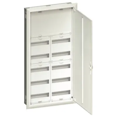 Hager Feldverteiler UP 140PLE | FWU72N | 14 Reihen | IP30 | 1107x565x112mm | Stahlblechtür weiß | Aufputz