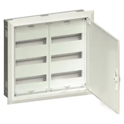 Hager Feldverteiler UP 72PLE FWU32A | Unterputz Verteilerkasten 72 Module | IP30 SKII | 507x565x112mm | Weiß