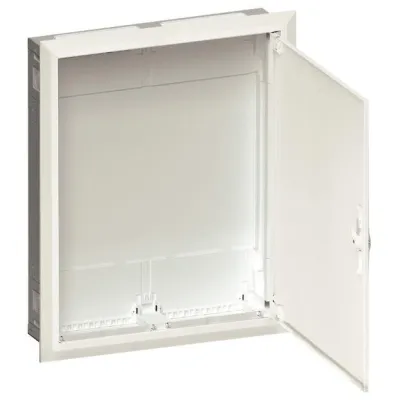 Hager Feldverteiler UP 96PLE FWU42D | Unterputz Verteilerkasten 2x4 Reihen leer | IP30 SKII | 657x565x112mm | Weiß