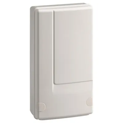 Hager Schaltaktor TRE202 KNX-Funk Aufputz | 2-fach Ausgang 10A | IP55 | quicklink | mit LED-Anzeige | bidirektional