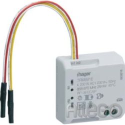Hager Funk UP Universal-Dimmer 1-f.Binär 2-f.200W2D TRM691E