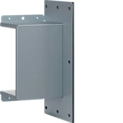 HAGER Wandanschlussstück FWKP100150WVERZ | Brandschutzkanal Zubehör | 100x150mm | verzinkt | korrosionsbeständig