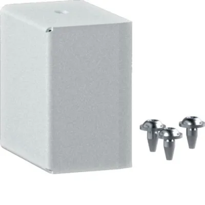 HAGER Endplatte FWKP6006069016 | Endstück FWK-Plus 60x60mm | Brandschutzkanal I120 E120 | Stahl pulverbeschichtet | weiß