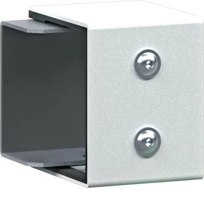 HAGER Längenanpassstück FWK-Plus FWKP6006079016 | Kupplung Brandschutzkanal | 60x60mm | Stahl | weiß RAL 9016