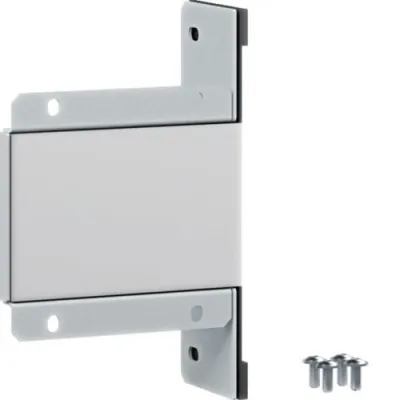Hager Wandanschlussstück FWKP60060W49016 | Brandschutzkanal | 60mm breit | pulverbeschichtet | weiß