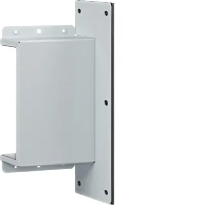 Hager Wandanschlussstück FWKP60150W9016 | Anschlusselement 60x150 mm | feuerwiderstandsfähig | pulverbeschichtet | weiß