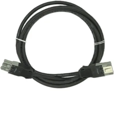 HAGER Verbindungskabel GKWAD93025 | Winsta Code B | 3-polig 3x1,5mm² | 2,5m | H05Z1Z1-F | halogenfrei | schwarz