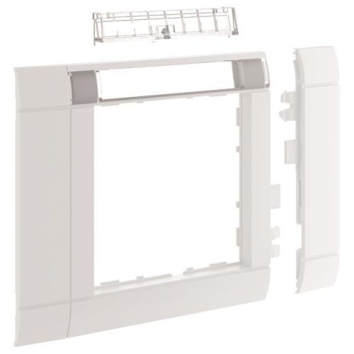 Bild: HAGER GR0802A9016 Rahmenblende 55 modular OT80 hfr Beschr.