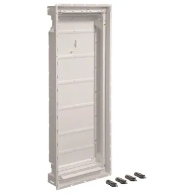 Hager Mauerkasten Volta VH60NK HWV 5x12PLE | 60 PLE | Hohlwandeinbau | 5-reihig | 12TE Breite | Kunststoff | weiß