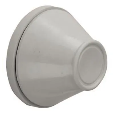 Hager Kabeleinführungstülle FZ371 M60 | universell 30-45mm | Kunststoff | für Leitungseinführungsflansch | grau