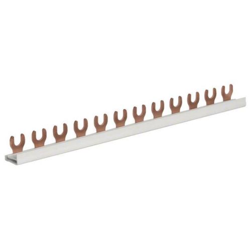 Bild: Hager KDN163A Phasenschiene 1P Gabel. 10mm² 12M