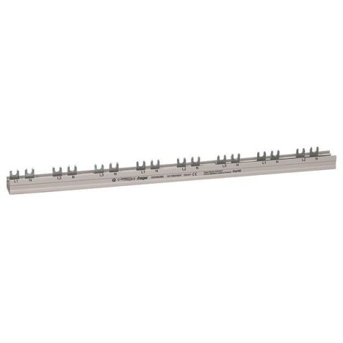 Bild: HAGER KDN463BZ Phasenschiene 3ph 425mm 10qmm 63A Gabel